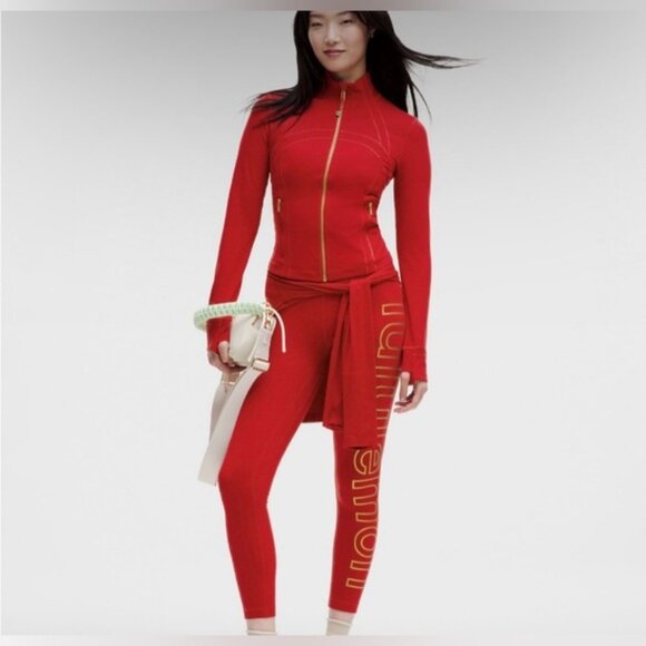 Lululemon Define cropped Jacket, Nulu.Red.Limited edition Lunar New Year. - Picture 9 of 16